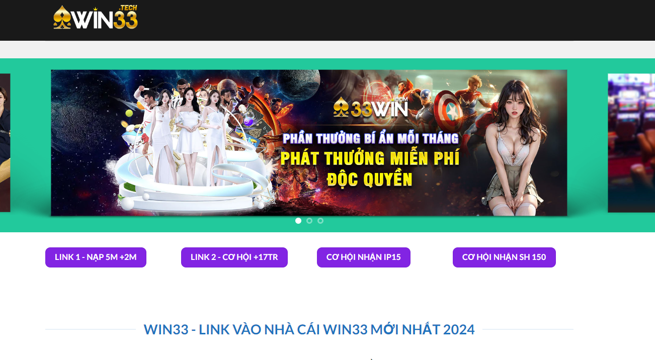 Ưu điểm nổi bật của Win33