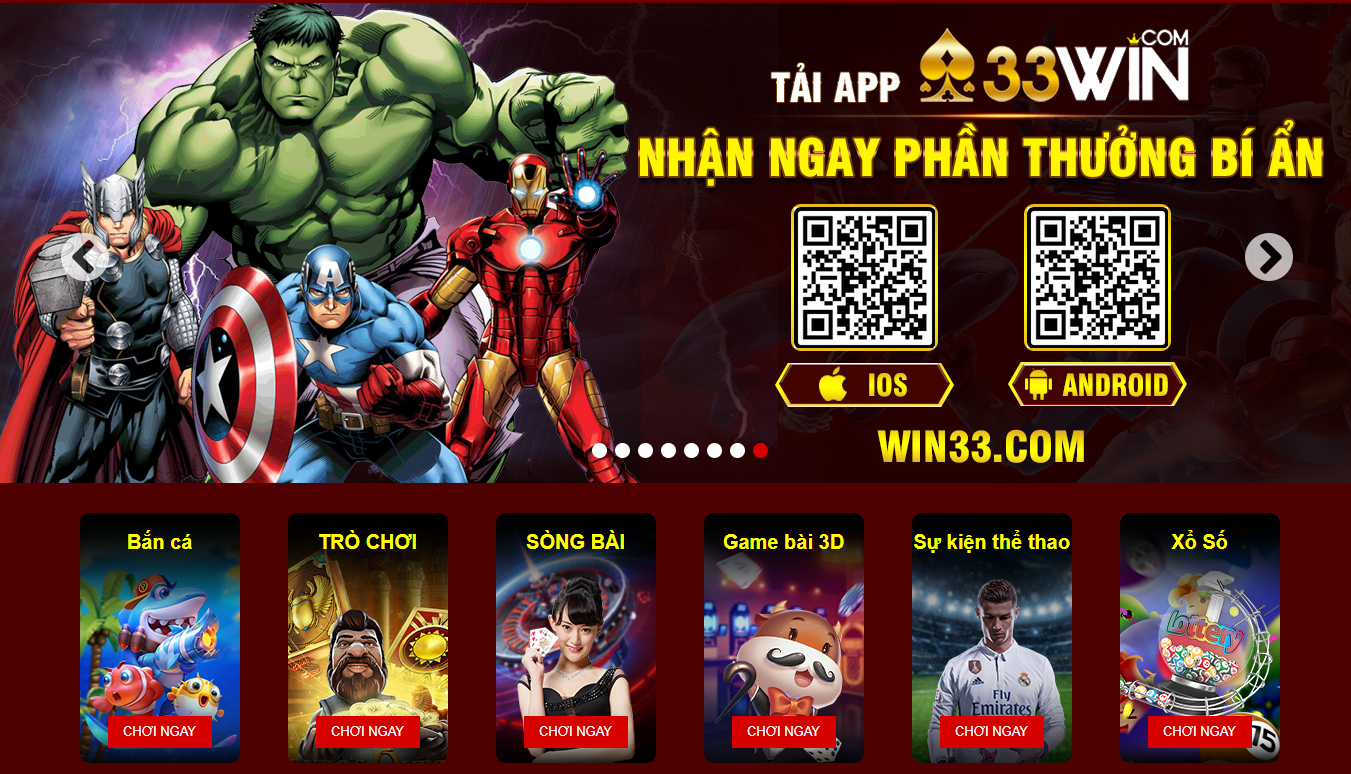 Giới thiệu đôi nét về nhà cái Win33