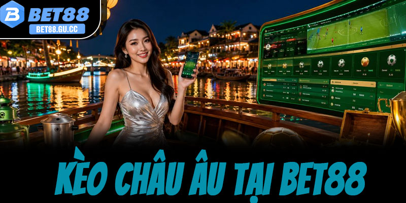 Kèo châu Âu tại Bet88: Hướng dẫn cách chơi và mẹo cược thắng lớn